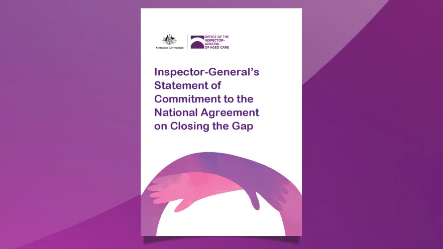 Commitment to the National Agreement on Closing the Gap