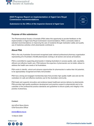 Pharmaceutical Society of Australia