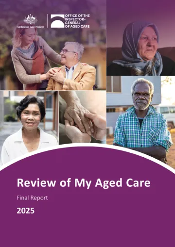 My Aged Care Review – Final report